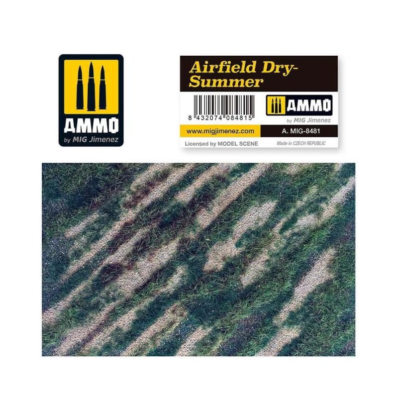 Airfield Dry Summer (245 mm x 245 mm) Ammo A.MIG-8481
