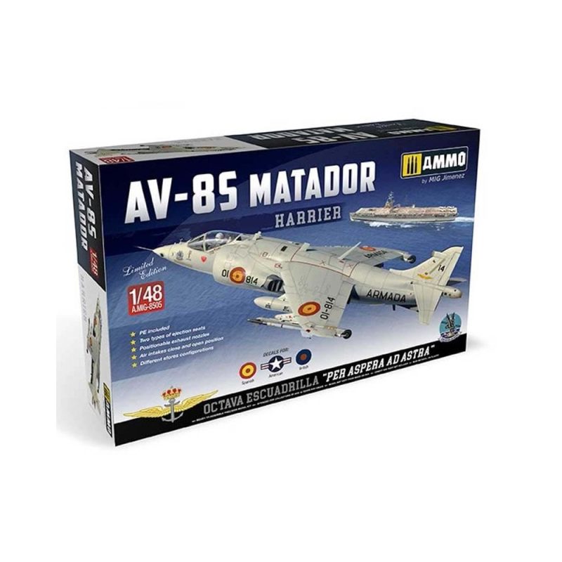 1/48 Harrier AV-8S MATADOR Ammo AMIG8505