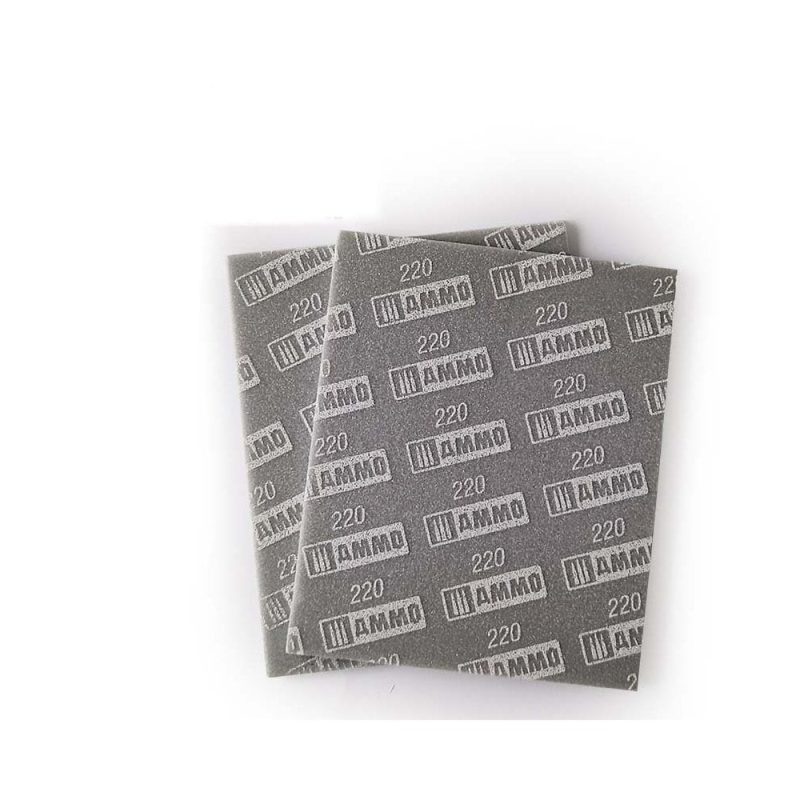 Sanding Sponge Sheet (220) Ammo A.MIG-8557