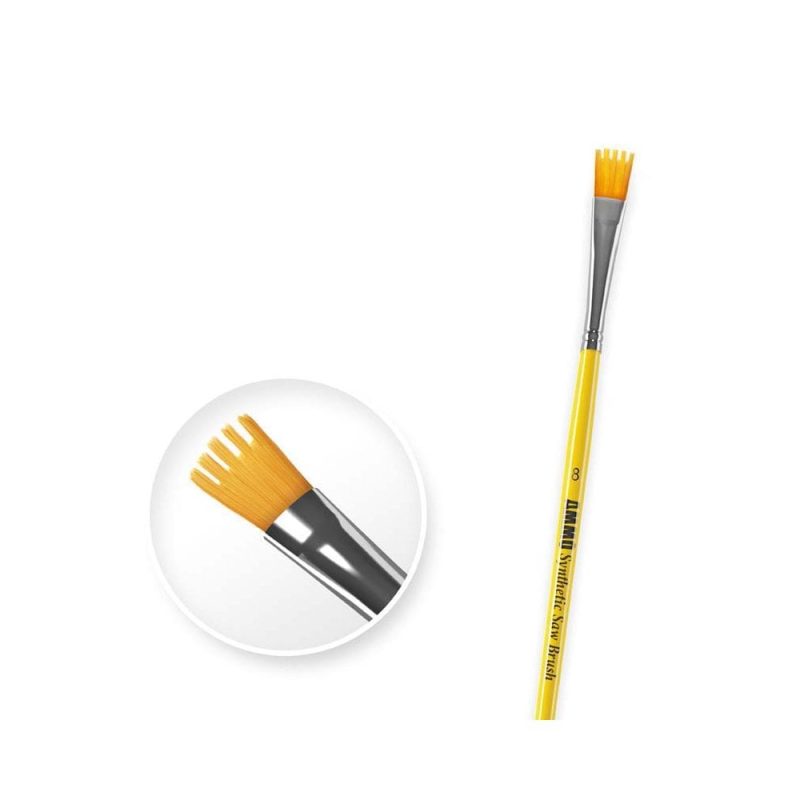 8 Syntetic Saw Brush Ammo A.MIG-8585