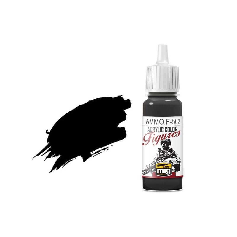 17ml Outlining Black Ammo F-502