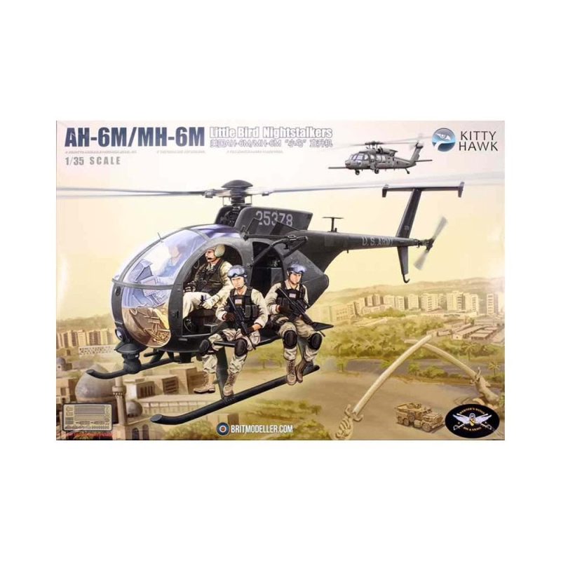 1/35 AH-6M/MH-6M Little Bird Kitty Hawk 50002 1/35 AH-6M/MH-6M Little Bird Kitty Hawk 50002