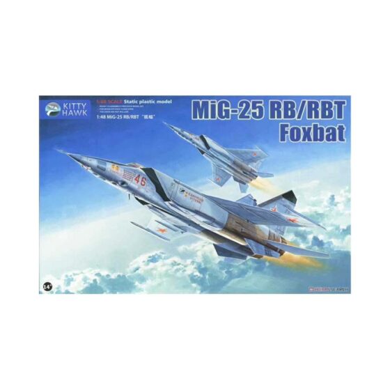 Kitty Hawk Models MiG-25RB/RBT Foxbat-B/D (1/48) KH80113 Kitty Hawk Models MiG-25RB/RBT Foxbat-B/D (1/48) KH80113