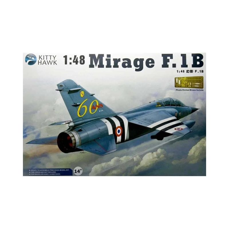 1/48 Mirage F.1B Kitty Hawk 80112 1/48 Mirage F.1B Kitty Hawk 80112