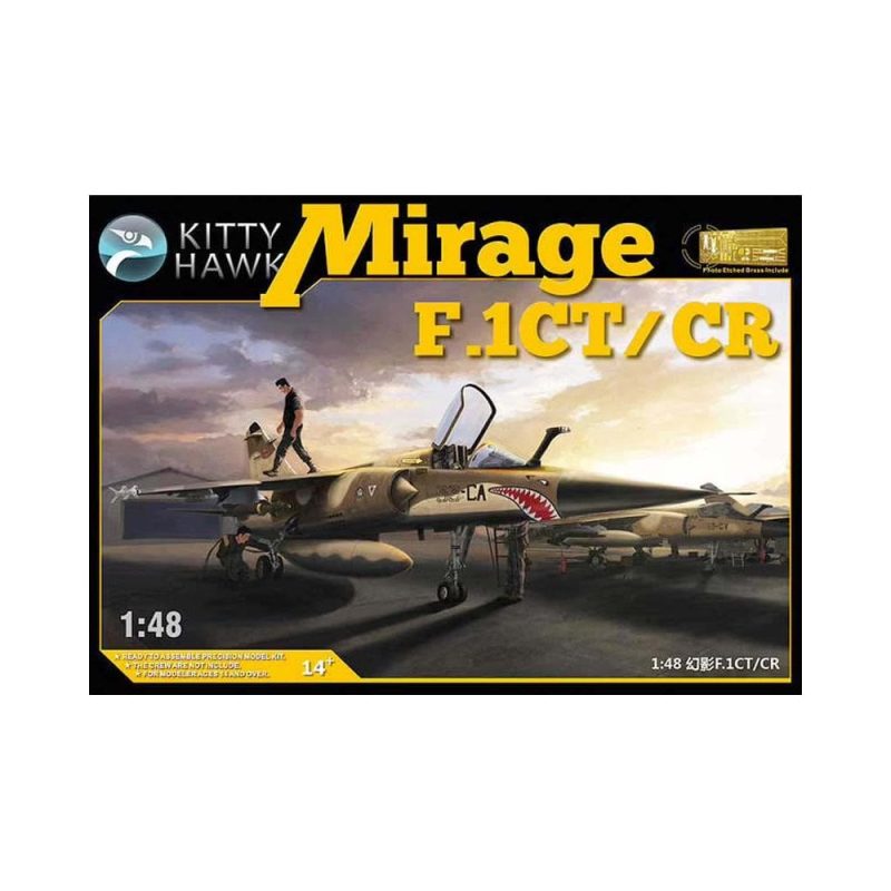 1/48 Mirage F.1CT/CR Kitty Hawk 80111 1/48 Mirage F.1CT/CR Kitty Hawk 80111