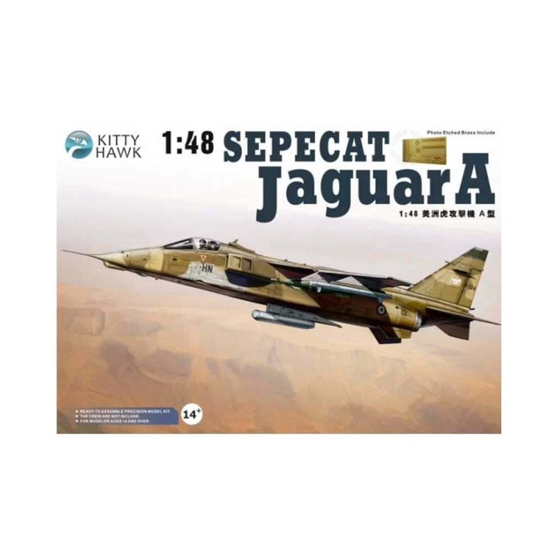 1/48 SEPECAT Jaguar A Kitty Hawk 80104 1/48 SEPECAT Jaguar A Kitty Hawk 80104