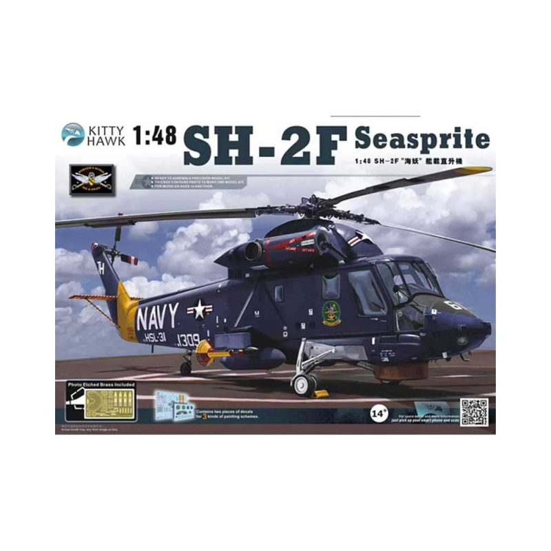 1/48 SH-2F Seasprite Kitty Hawk 80122 1/48 SH-2F Seasprite Kitty Hawk 80122