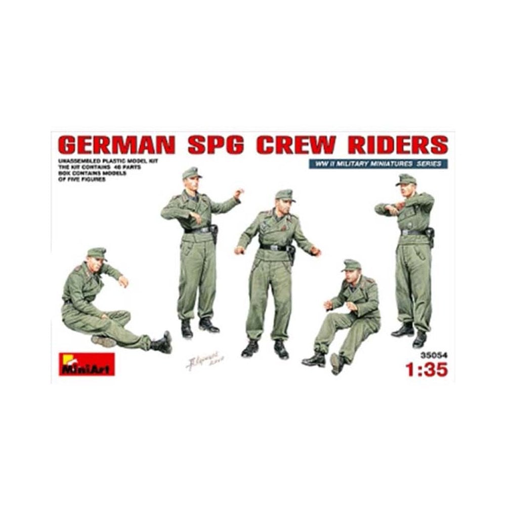Miniart German SPG Crew Riders (1/35) 35054 Miniart German SPG Crew Riders (1/35) 35054
