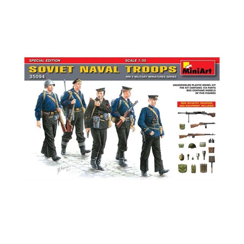 Miniart Soviet Naval Troops (1/35) 35094