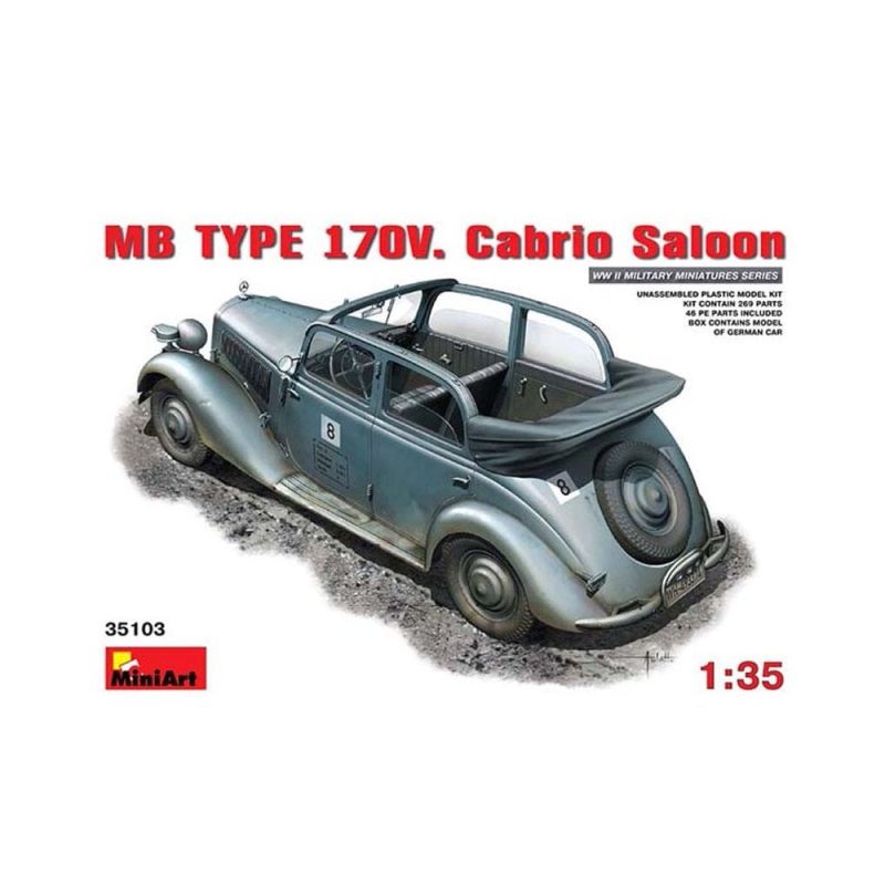 Miniart German Staff Car 170V (1/35) 35103