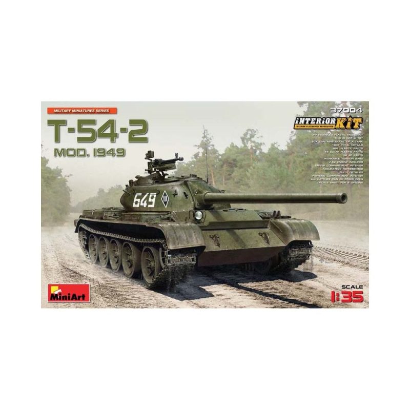 Miniart T-54-2 Soviet Tank Mod. 1949 Interior Kit (1/35) 37004
