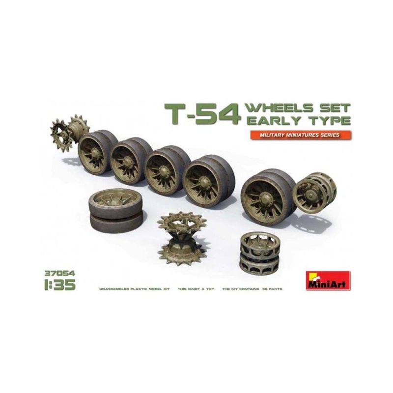 Miniart T-54 Wheels Set Early Type (1/35) 37054