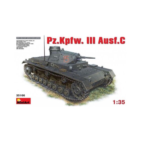 Miniart Pz.Kpfw.III Ausf.C (1/35) 35166 Miniart Pz.Kpfw.III Ausf.C (1/35) 35166