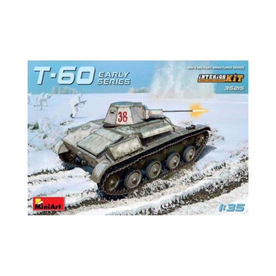 Miniart T-60 Early (Gorky) w/ Interior (1/35) 35215 Miniart T-60 Early (Gorky) w/ Interior (1/35) 35215