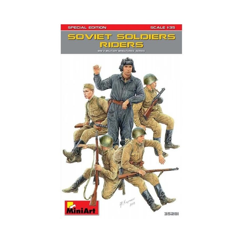 Miniart Soviet Soldiers Riders Special Edition (1/35) 35281
