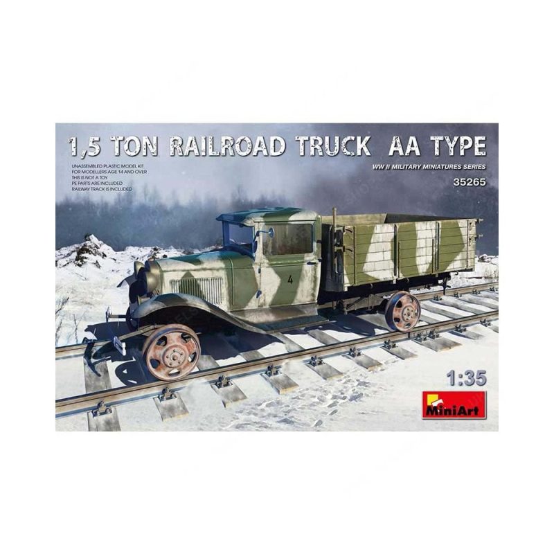Miniart 1.5 Ton Railroad Truck AA Type (1/35) 35265