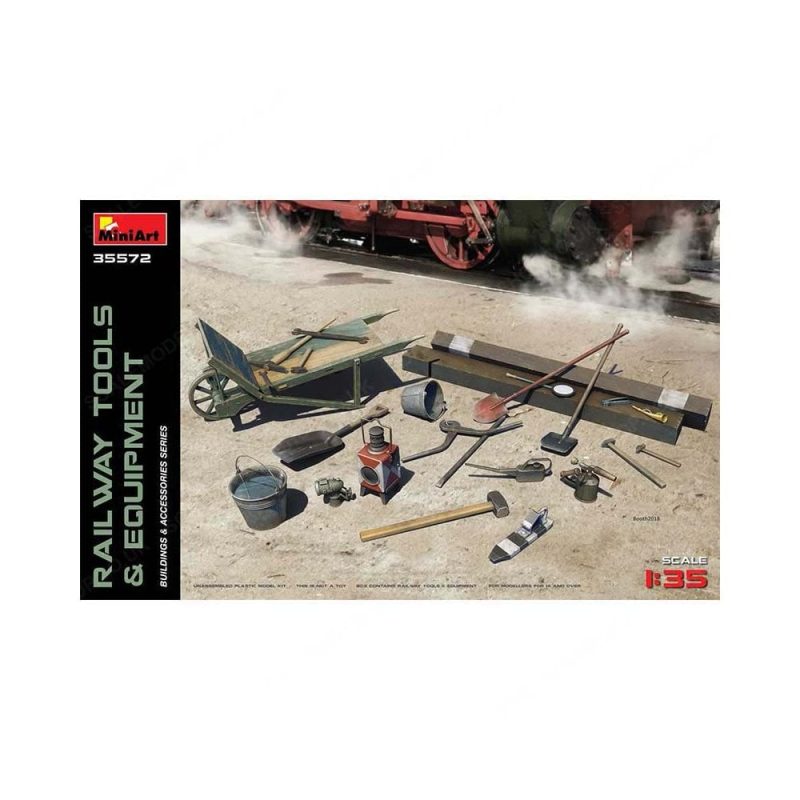 Miniart Railway Tools & Equipment (1/35) 35572