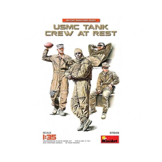 Miniart USMC Tank Crew at Rest (1/35) 37049