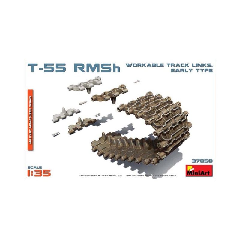 Miniart T-55 RMSh Workable Track Links (Early) (1/35) 37050