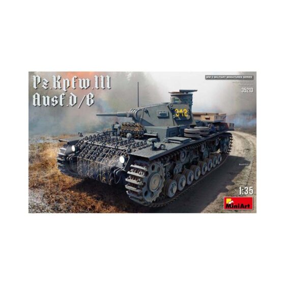Miniart Pz.Kpfw.III Ausf.D/B (1/35) 35213 Miniart Pz.Kpfw.III Ausf.D/B (1/35) 35213