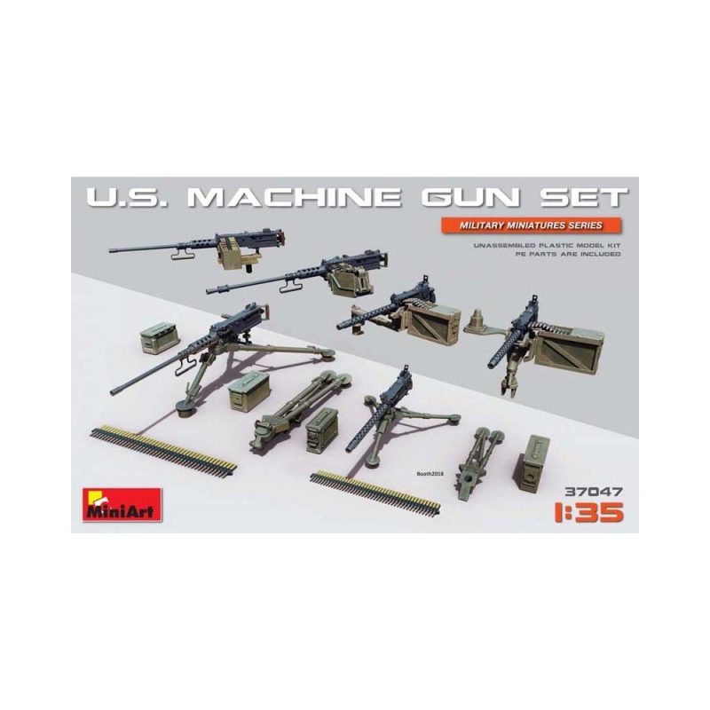 Miniart U.S. Machine Gun Set (1/35) 37047