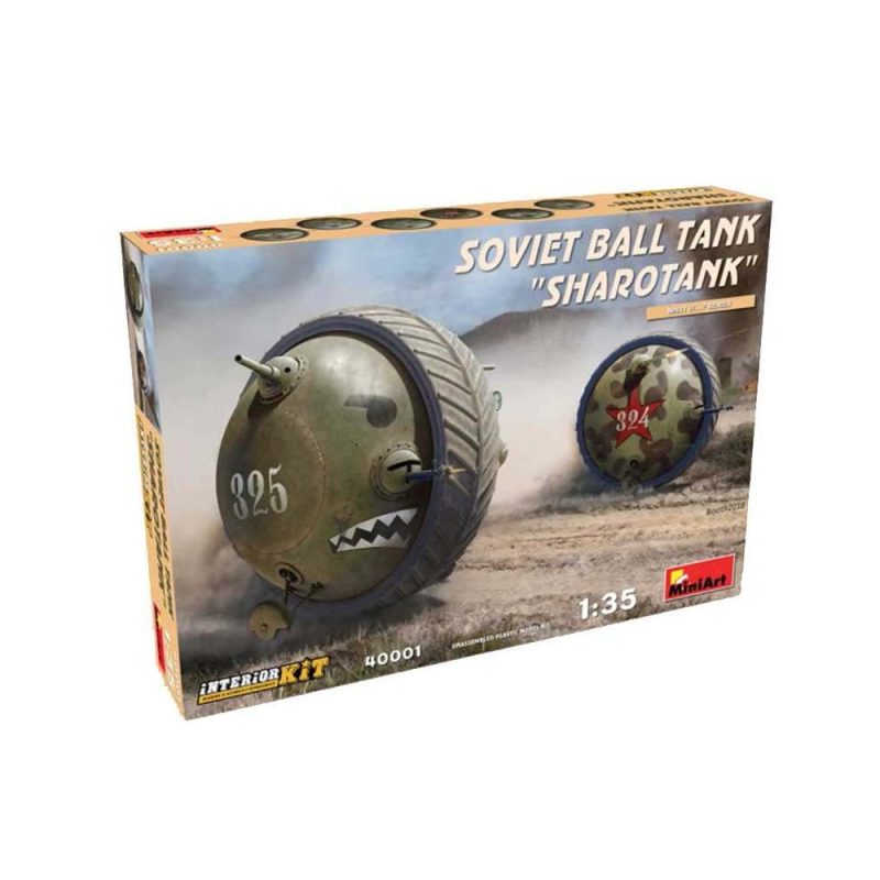 Miniart Soviet BallTank Sharotank Interior Kit (1/35) 40001 Miniart Soviet BallTank Sharotank Interior Kit (1/35) 40001
