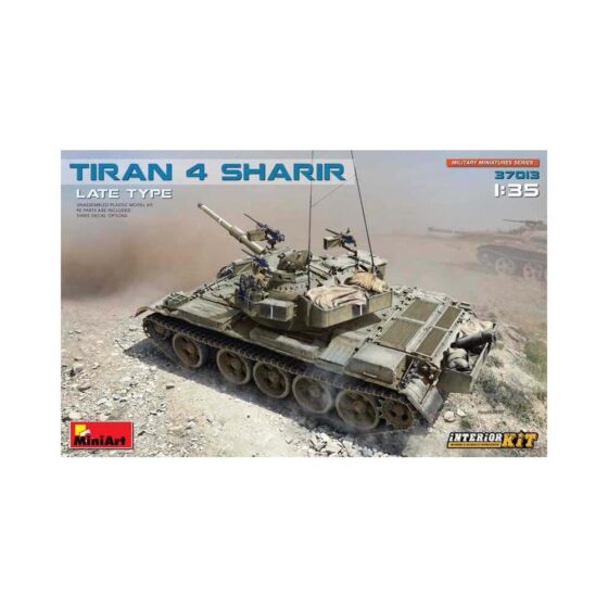 Miniart Tiran 4 Sharir Late Type. Interior Kit (1/35) 37013 Miniart Tiran 4 Sharir Late Type. Interior Kit (1/35) 37013
