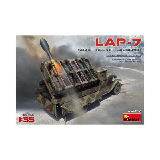 Miniart Soviet Rocket Launcher LAP-7 (1/35) 35277 Miniart Soviet Rocket Launcher LAP-7 (1/35) 35277