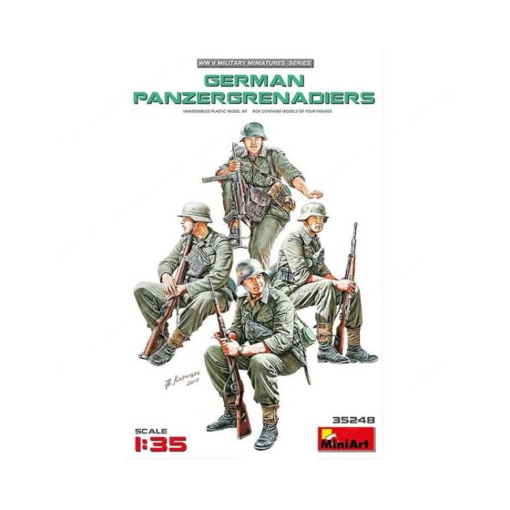 Miniart German Panzergrenadiers (1/35) 35248 Miniart German Panzergrenadiers (1/35) 35248