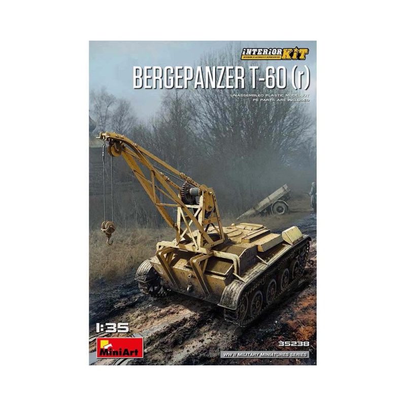 Miniart Bergepanzer T-60 (r) Interior Kit (1/35) 35238