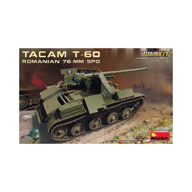 Miniart Romanian 76mm SPG Tacam T-60 Interior Kit (1/35) 35240