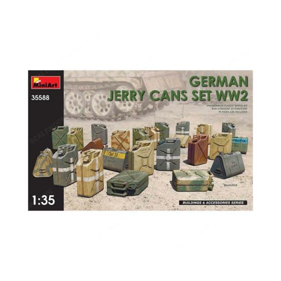 Miniart German Jerry Cans Set. WWII (1/35) 35588 Miniart German Jerry Cans Set. WWII (1/35) 35588