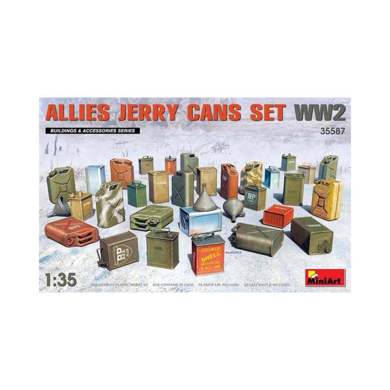 Miniart Allies Jerry Cans Set WWII (1/35) 35587