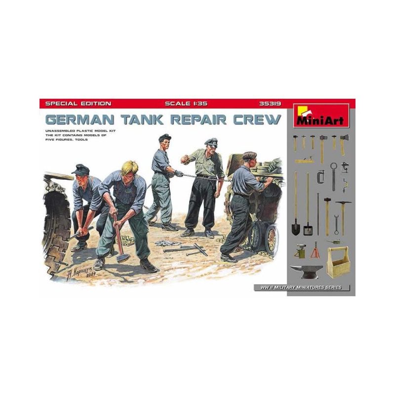 Miniart German Tank Repair Crew Special Edition (1/35) 35319