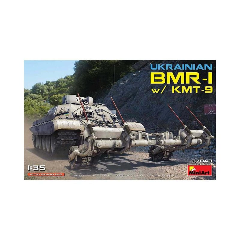 Miniart BMR-1 w/ KMT-9 Ukrainian (1/35) 37043