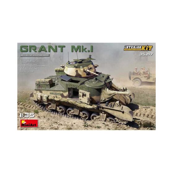 Miniart Grant Mk. Interior Kit (1/35) 35217 Miniart Grant Mk. Interior Kit (1/35) 35217