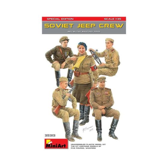 Miniart Soviet Jeep Crew. Special Edition (1/35) 35313