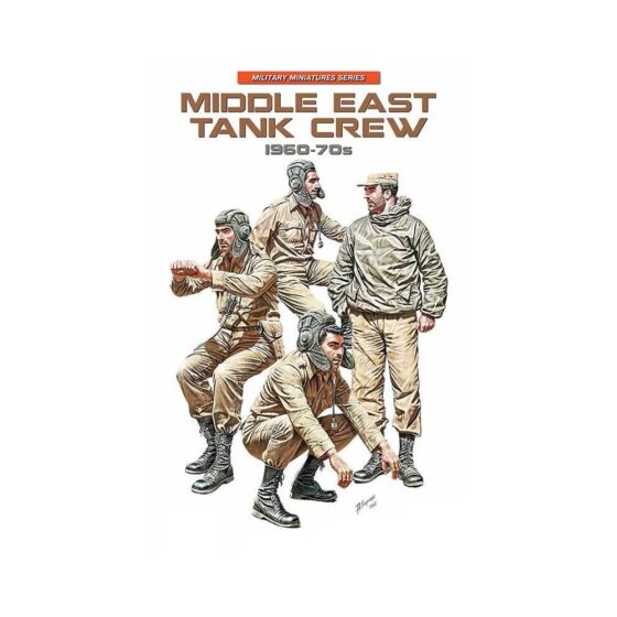 Miniart Middle East Tank Crew 1960-70s (1/35) 37061 Miniart Middle East Tank Crew 1960-70s (1/35) 37061