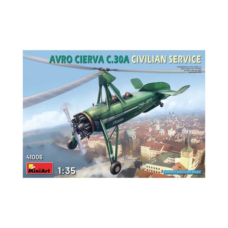 Miniart Avro Cierva C.30A Civilian Service (1/35) 41006