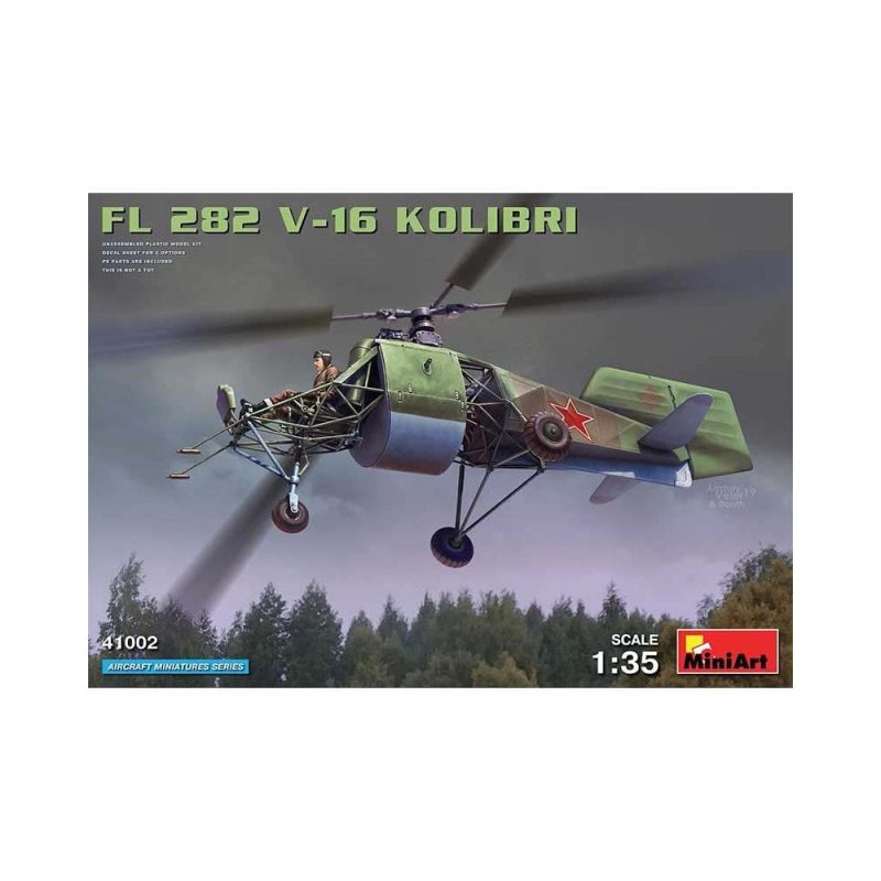 Miniart Fl 282 V-16 Kolibri Helicopter (1/35) 41002