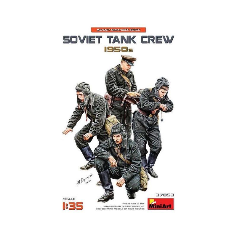 Miniart Soviet Tank Crew 1950s (1/35) 37053