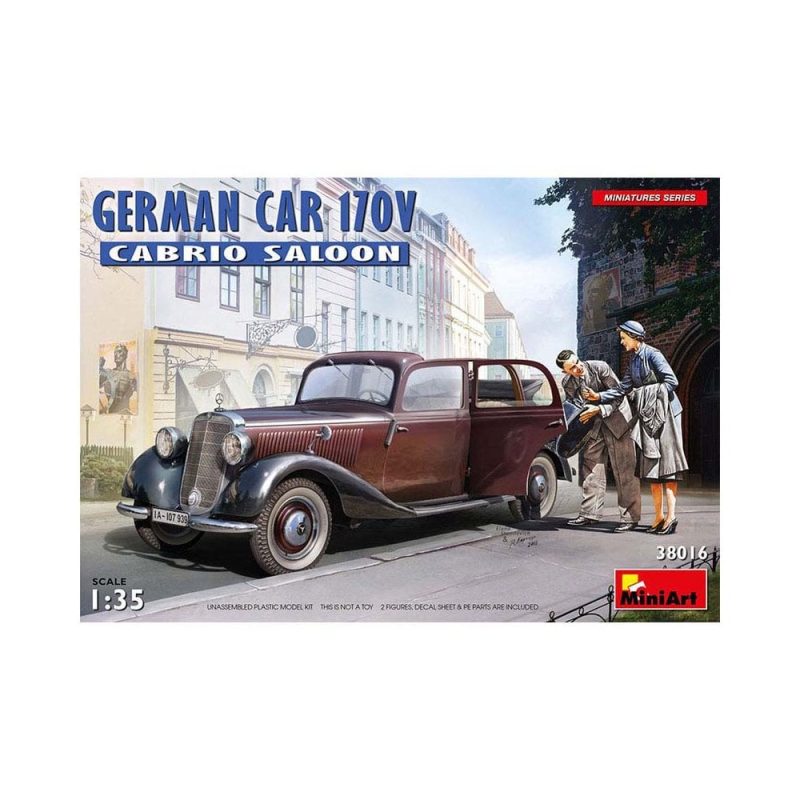 Miniart German Car 170V Cabrio Saloon (1/35) 38016