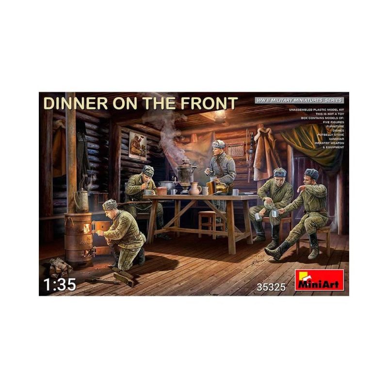 Miniart Dinner on the front (1/35) 35325