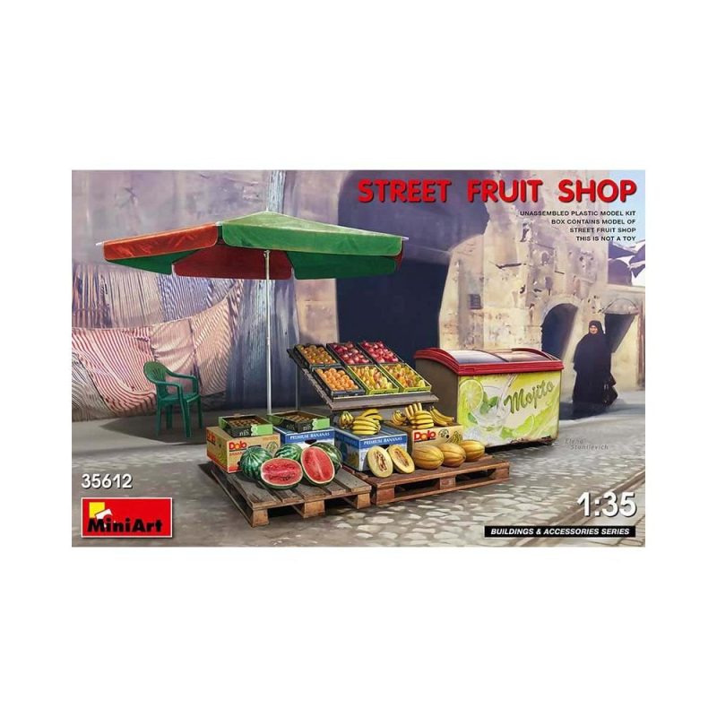 Miniart Street Fruit Shop (1/35) 35612