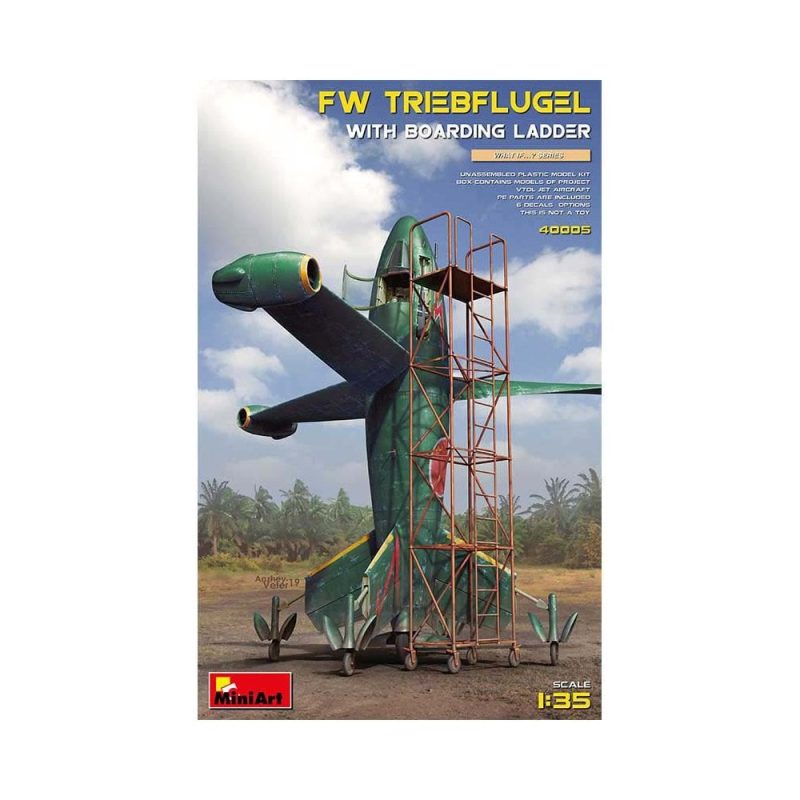 Miniart Focke-Wulf Triebflugel & Boarding Ladder (1/35) 40005
