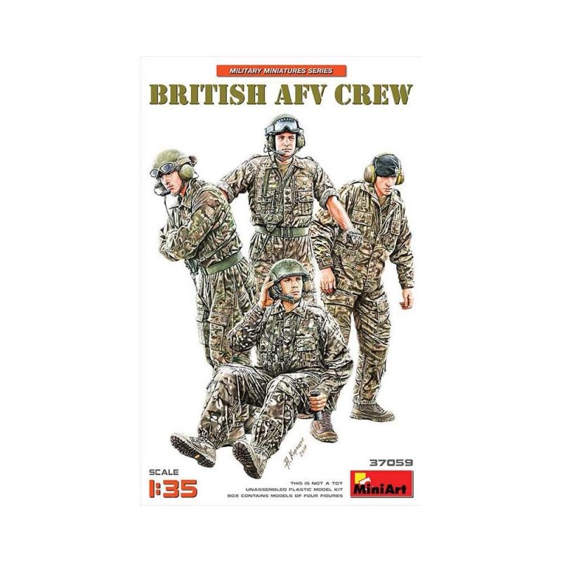 Miniart British AFV Crew (1/35) 37059 Miniart British AFV Crew (1/35) 37059