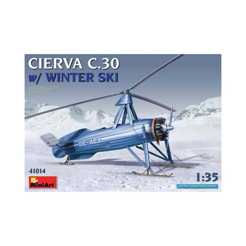 Miniart Cierva C.30 with Winter Ski (1/35) 41014