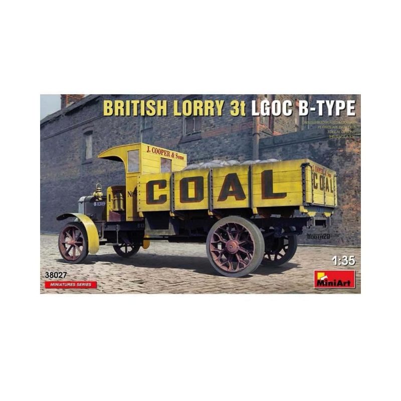 Miniart British Lorry LGOC 3t B-Type (1/35) 38027