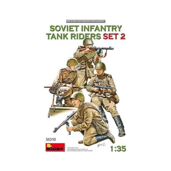 Miniart Soviet Infantry Tank Riders Vol 2 (1/35) 35310