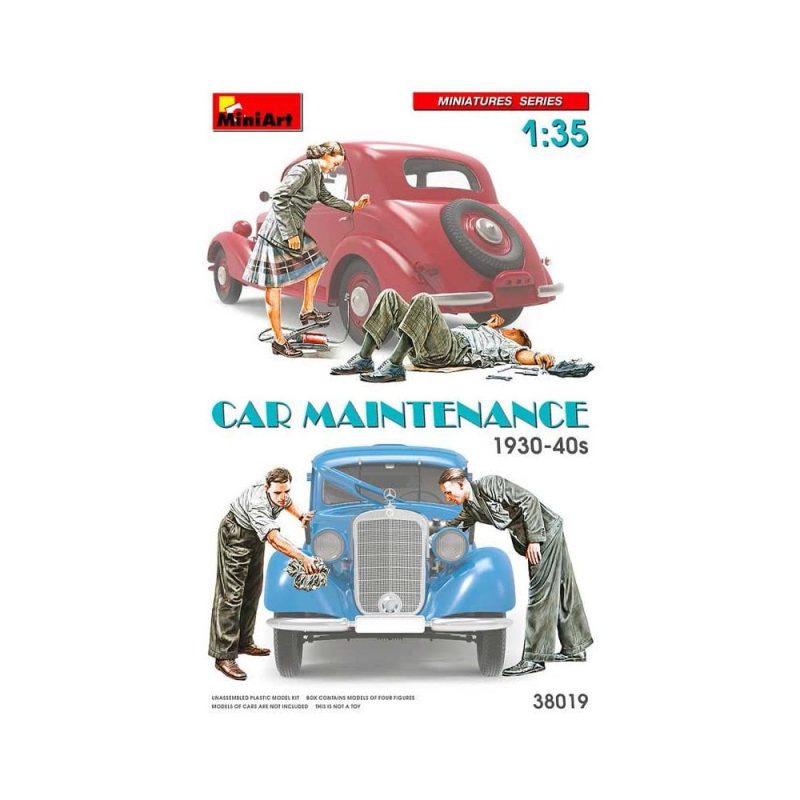 Miniart Car Maintenance 1930-40s (1/35) 38019